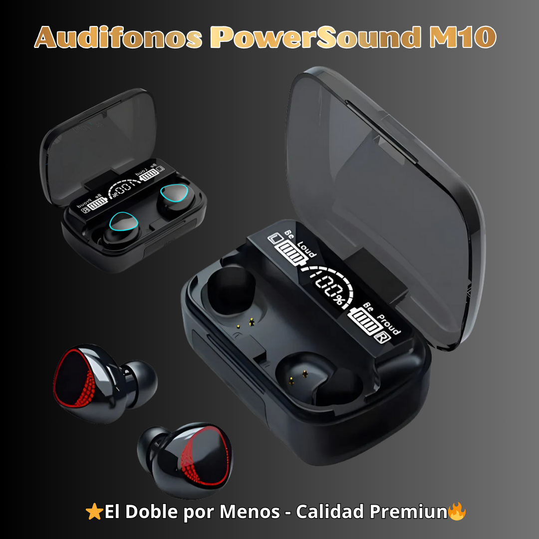 ⭐Audifonos PowerSound M10 – Mega Oferta Paga 1 lleva 2