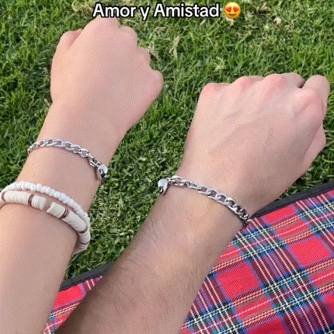 ❤️ Pulsera Magnética de Corazón – AMULETO DE AMOR ETERNO